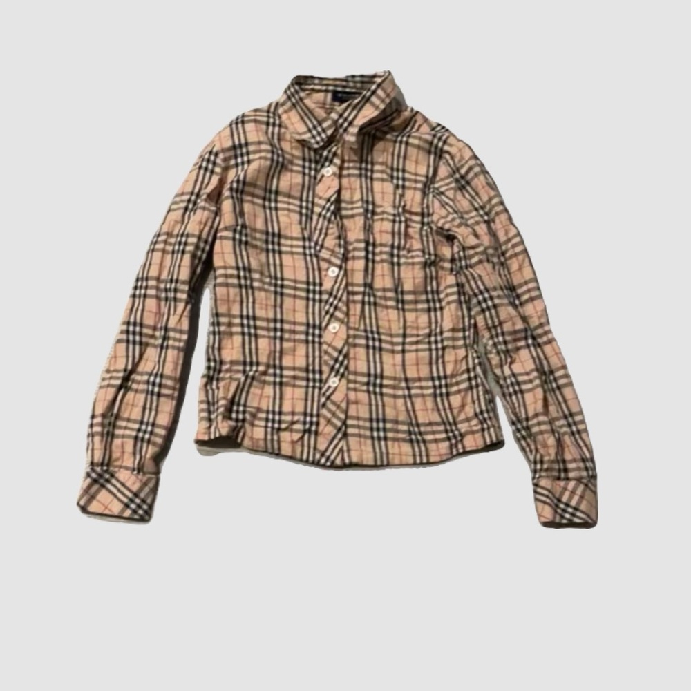 Kids Burberry button down shirt